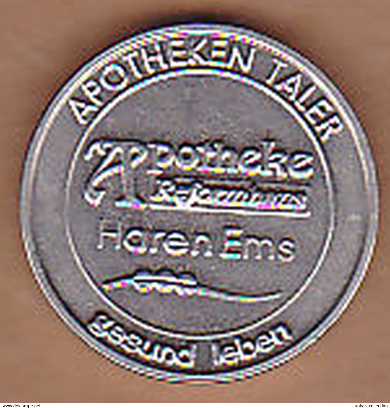 AC - APOTHEKEN TALER HAREN EMS  AM RATHAUS ERIKA ALTENBERGE GESUND LEBEN TOKEN JETON - Monétaires/De Nécessité