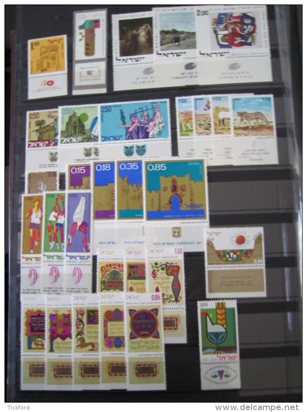 ISRAEL - Collection 1954 /1990 NEUFS ** LUXE / MNH - Poste+PA avec TABS complets + BF 2/31 à moins de 10% de cote Yvert