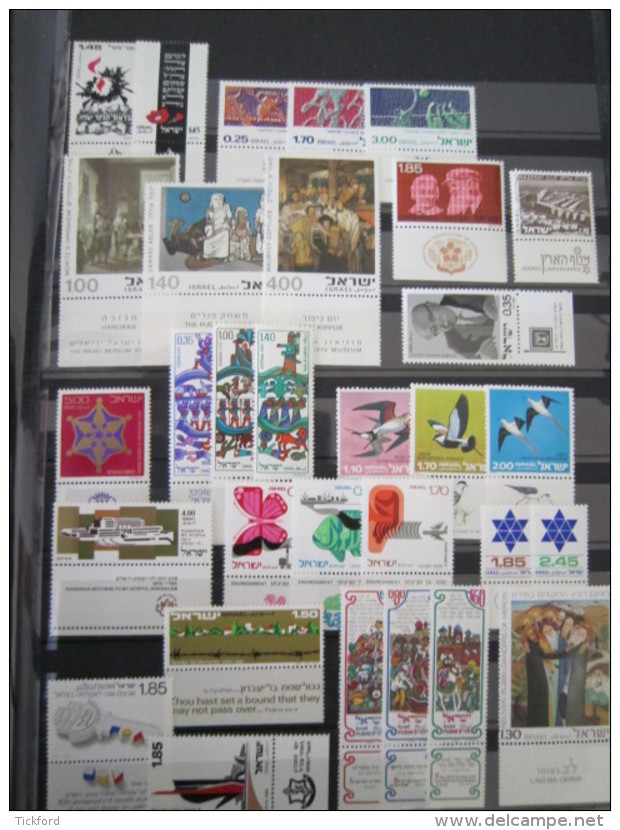 ISRAEL - Collection 1954 /1990 NEUFS ** LUXE / MNH - Poste+PA avec TABS complets + BF 2/31 à moins de 10% de cote Yvert