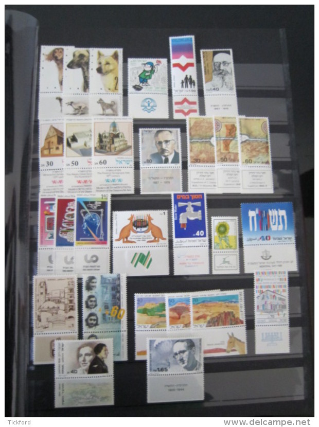 ISRAEL - Collection 1954 /1990 NEUFS ** LUXE / MNH - Poste+PA avec TABS complets + BF 2/31 à moins de 10% de cote Yvert