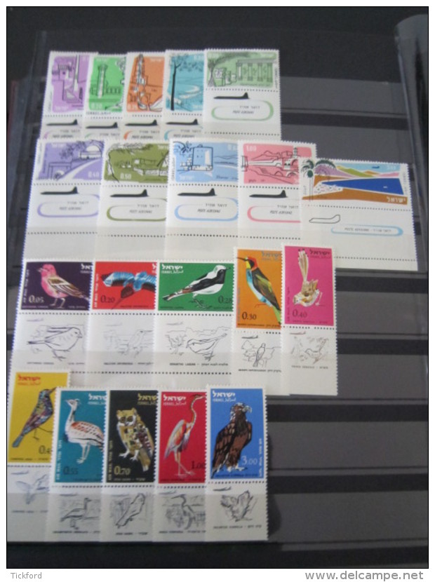 ISRAEL - Collection 1954 /1990 NEUFS ** LUXE / MNH - Poste+PA avec TABS complets + BF 2/31 à moins de 10% de cote Yvert