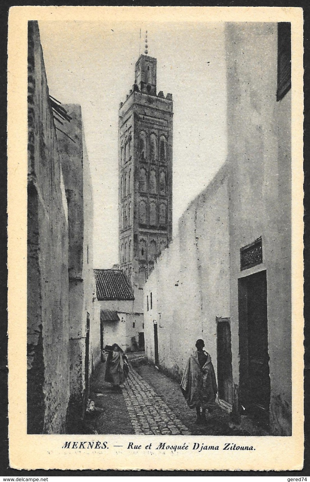 Maroc MEKNES : Mosquée "Djama Zitouna" - CP Neuve - Meknès