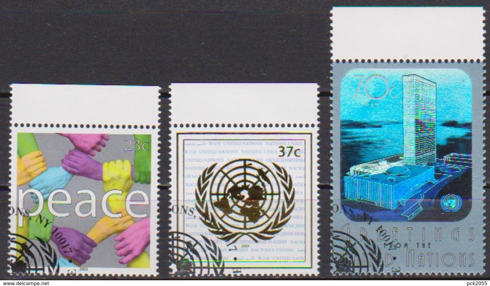 UNO New York 2003 MiNr.920 - 922 O Gest.  ( 2250 ) - Gebraucht