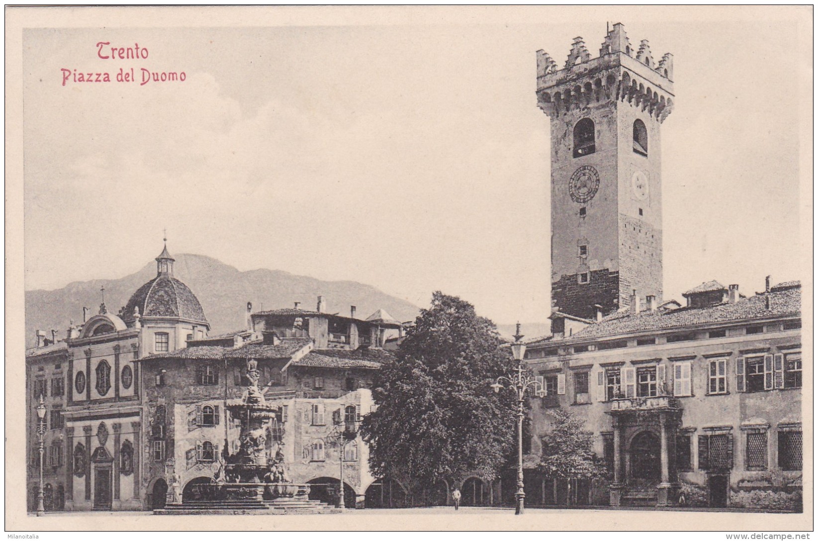 Trento - Piazza Del Duomo (7169) * 1911 - Trento