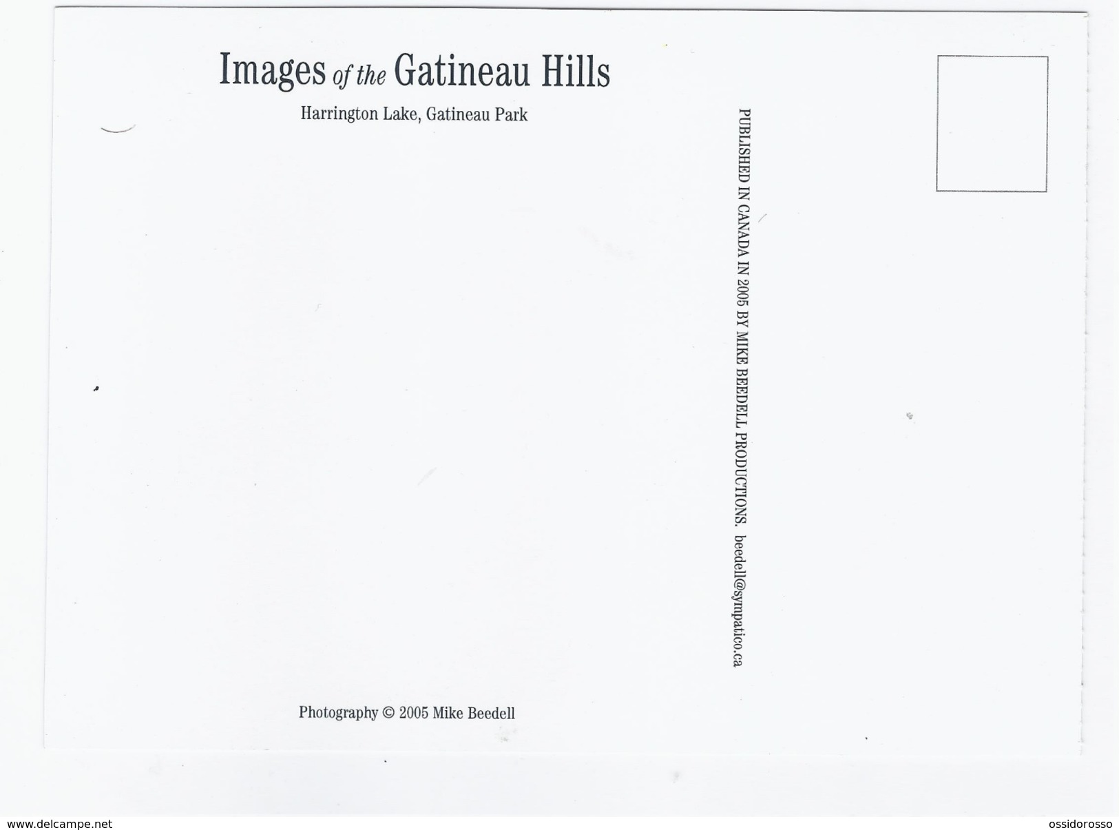 Images Of The Gatineau Hills - Harrington Lake - Gatineau Park - Altri & Non Classificati