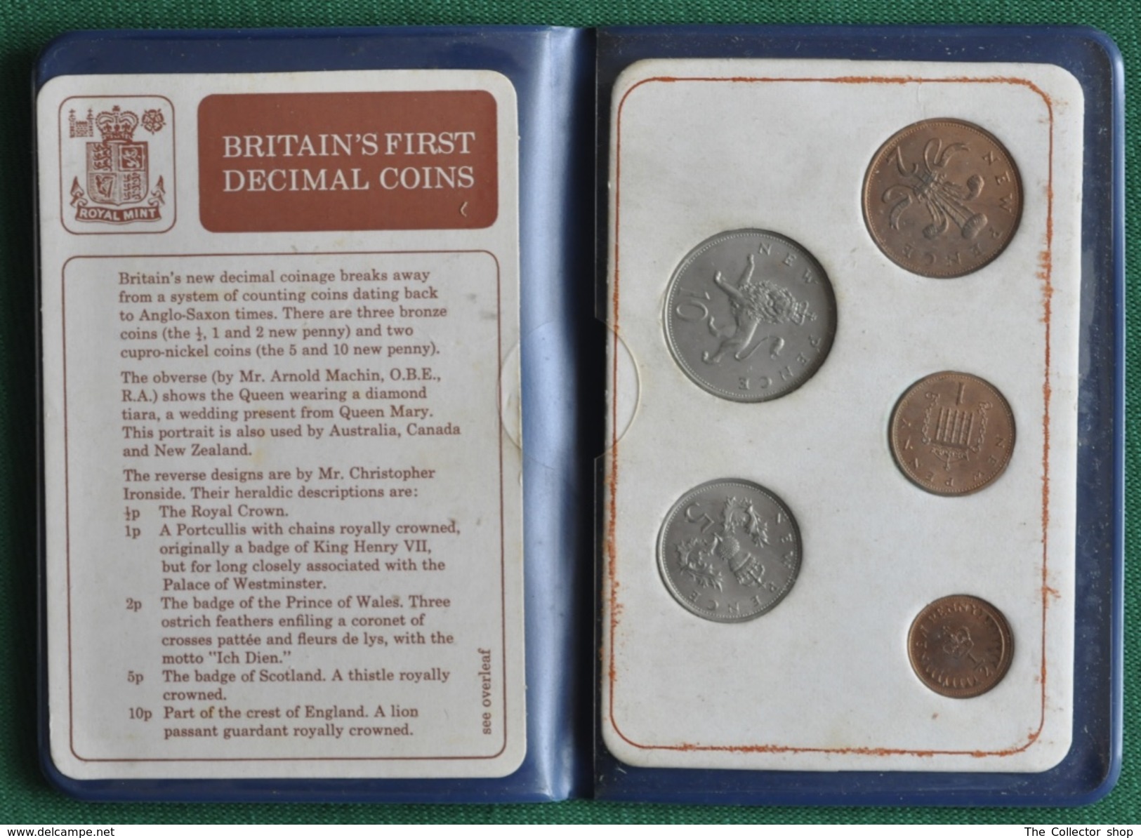 Britain's First Decimal Coins 1971 - Altri & Non Classificati