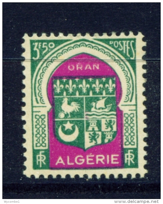 ALGERIA  -  1947  Coats Of Arms  F3.50  Mounted/Hinged Mint - Unused Stamps