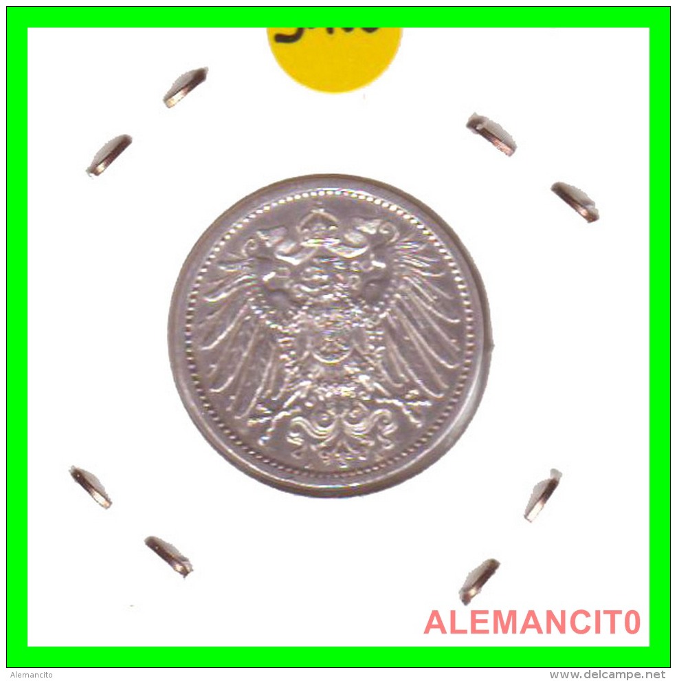 GERMANY -  IMPERIO - DEUTSCHES REICH - 1 Mark. AÑO 1914-A - 1 Mark