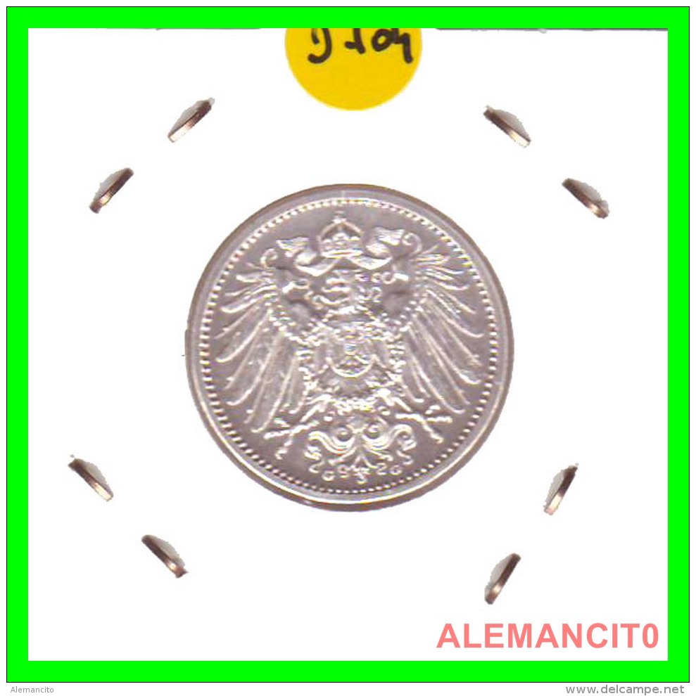 GERMANY -  IMPERIO - DEUTSCHES REICH - 1 Mark. AÑO 1914-G - 1 Mark