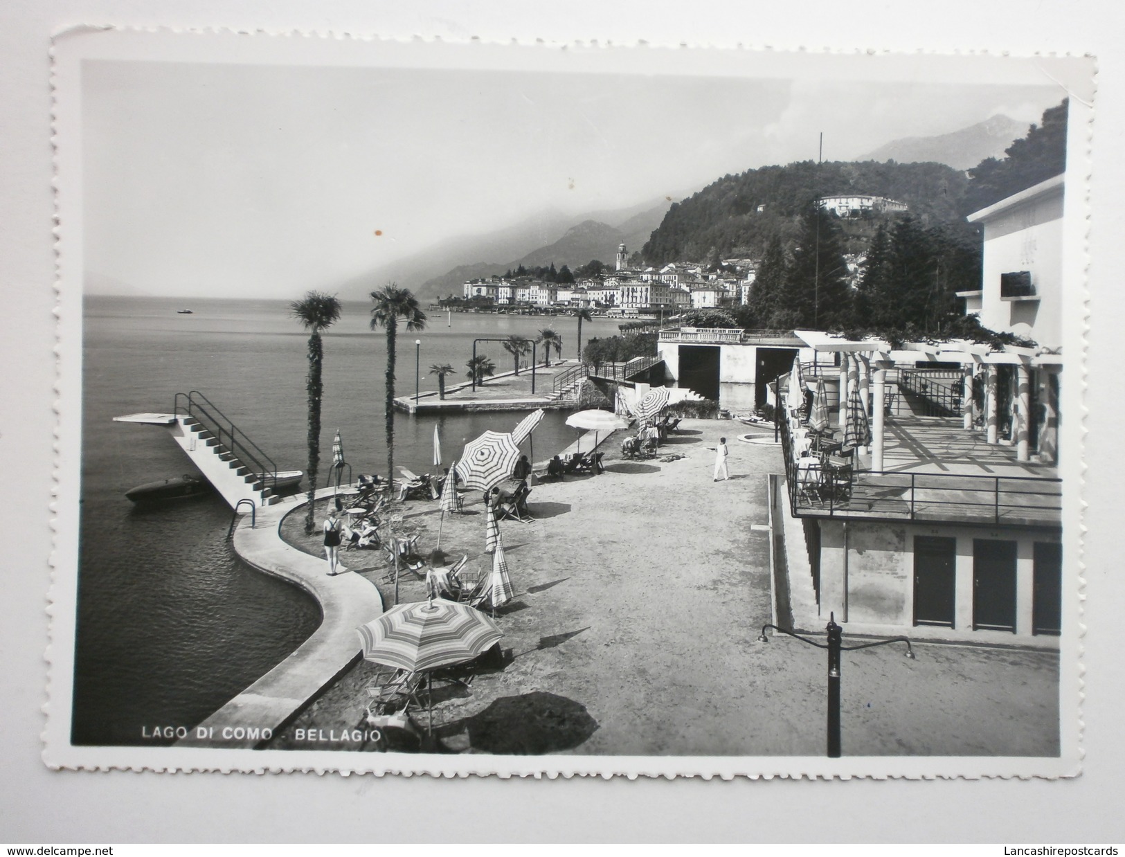 Postcard Lago Di Como BELLAGIO Lombardia Italy Animated My Ref B2570 - Como