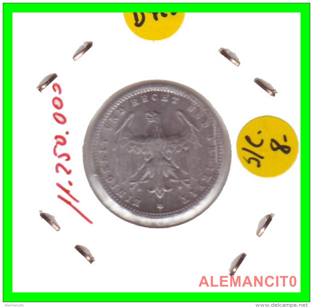 GERMANY - WEIMAR REPUBLIC -  200 Mark  AÑO 1923 -E   Aluminum  DEUTSCHES REICH - 200 & 500 Mark