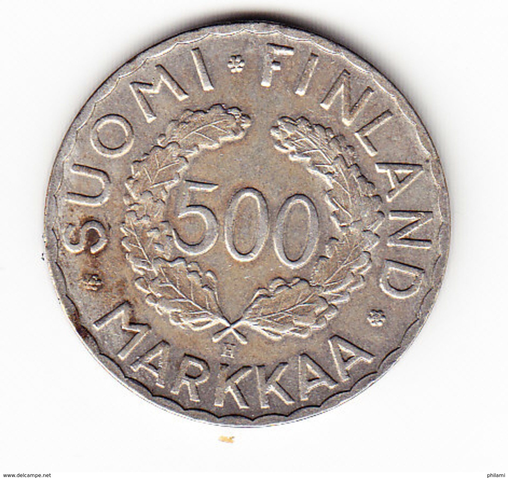 FINLANDE KM 35 500 M 1952 H SILVER . (SP38) - Finlande