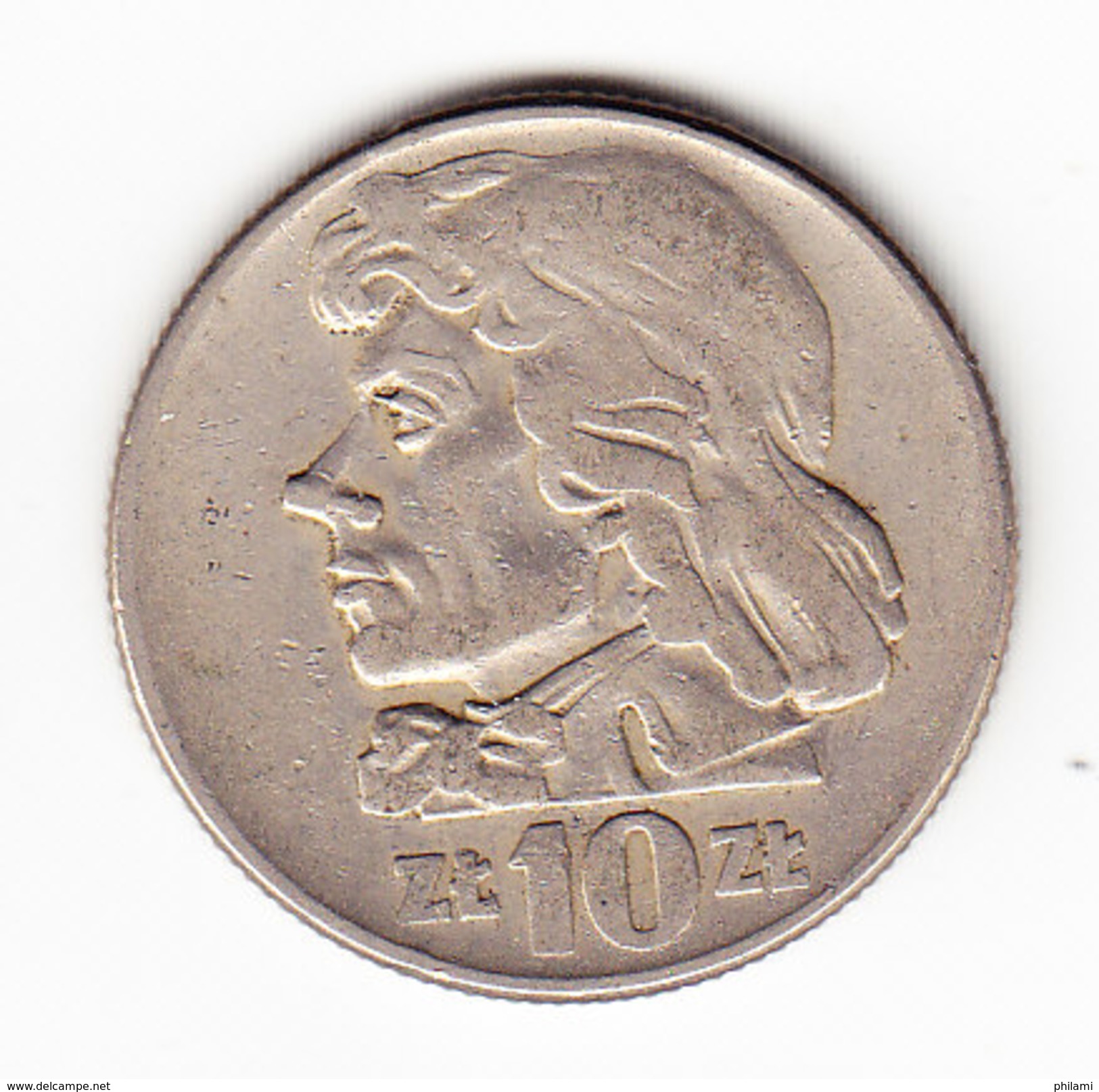 COINS POLOGNE Y 50a 1960 10Z. (M20) - Pologne