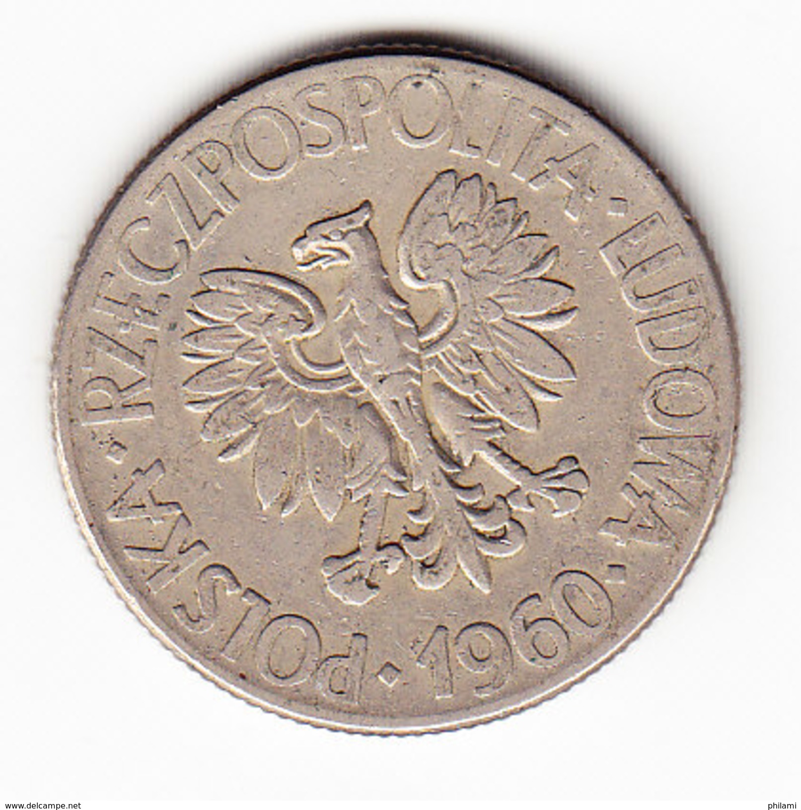 COINS POLOGNE Y 50a 1960 10Z. (M20) - Polen