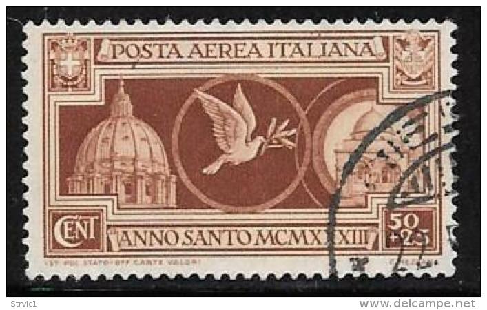 Italy, Scott # CB1 Used Holy Year, 1933 - Poste Aérienne