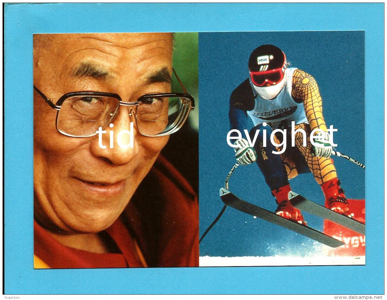 DALAI LAMA - The Buddhist Pope - The Nobel Peace Prize 1989 - Winter Sports - Tid Evighet - SWEDISH EDITION - Premio Nobel