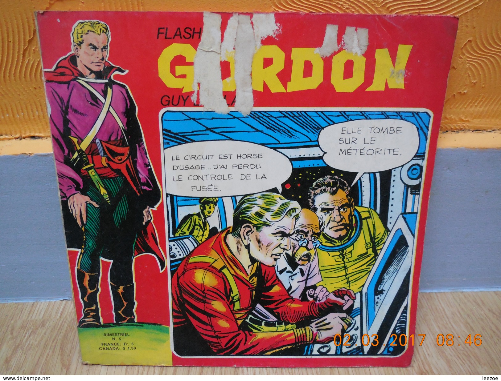 Flash Gordon (3ème Série) : N° 5, Une Chance Sur 1000 - Flash