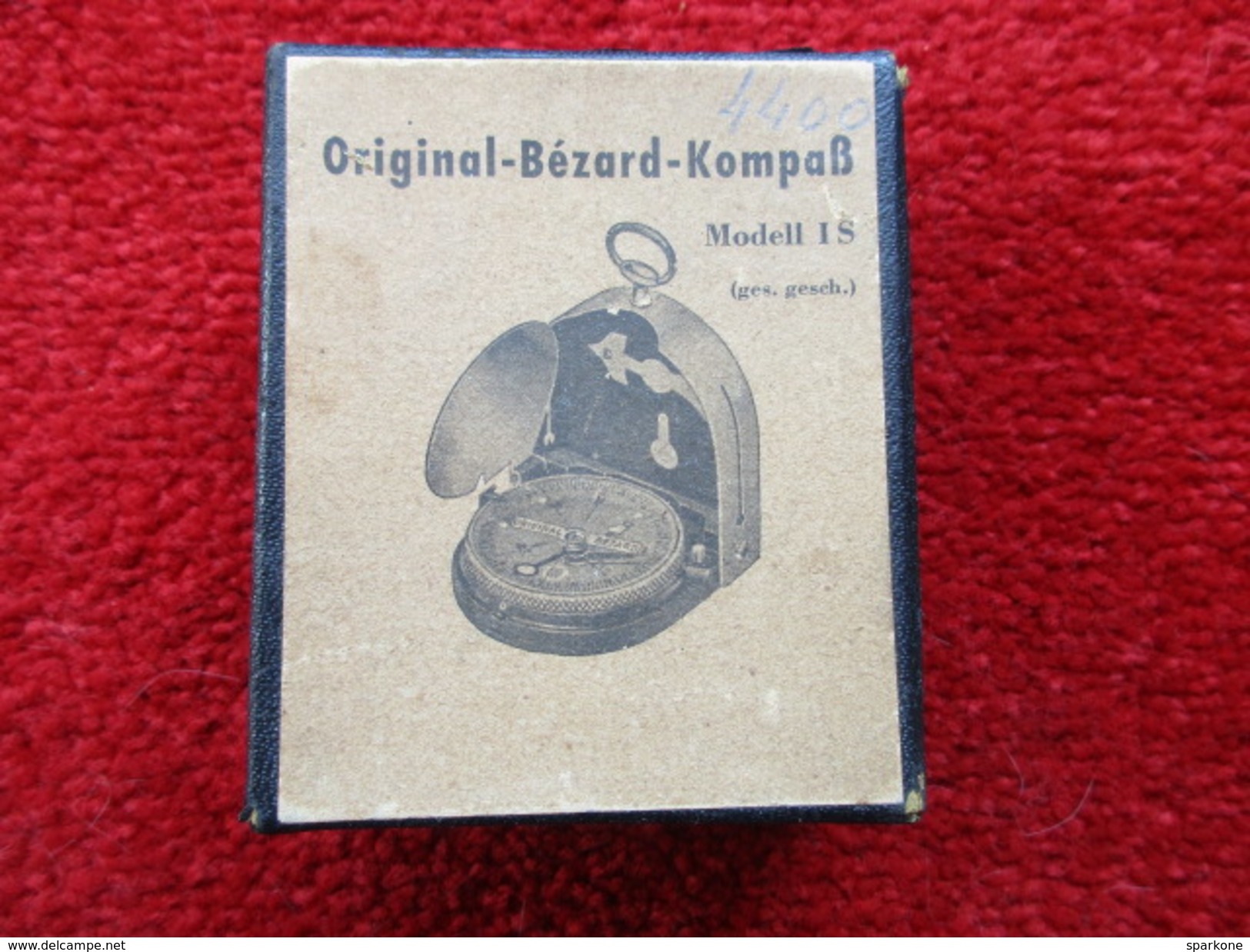 Ancienne Boite Pour Boussole "Original-Bézard-Kompass" Model IS - Autres & Non Classés