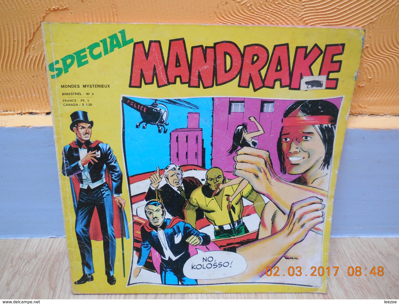 Mandrake Spécial (2ème Série) : N° 4, Kolosso, Le Géant - Mandrake