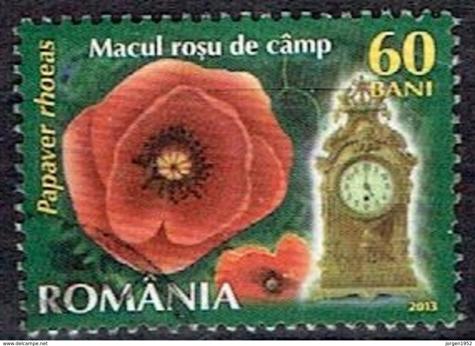 ROMANIA  # FROM 2013 STAMPWORLD 6663 - Usati