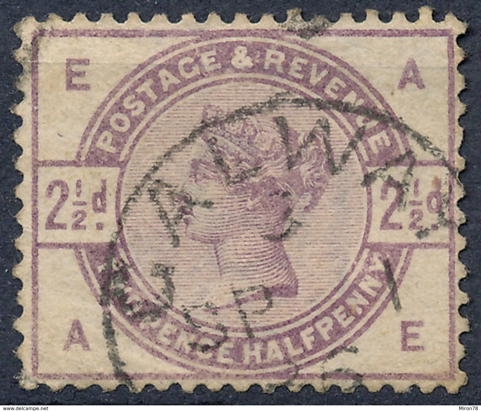 Stamp GB 1883 Queen Victoria 2 1/ 2p Used  Lot#31 - Oblitérés