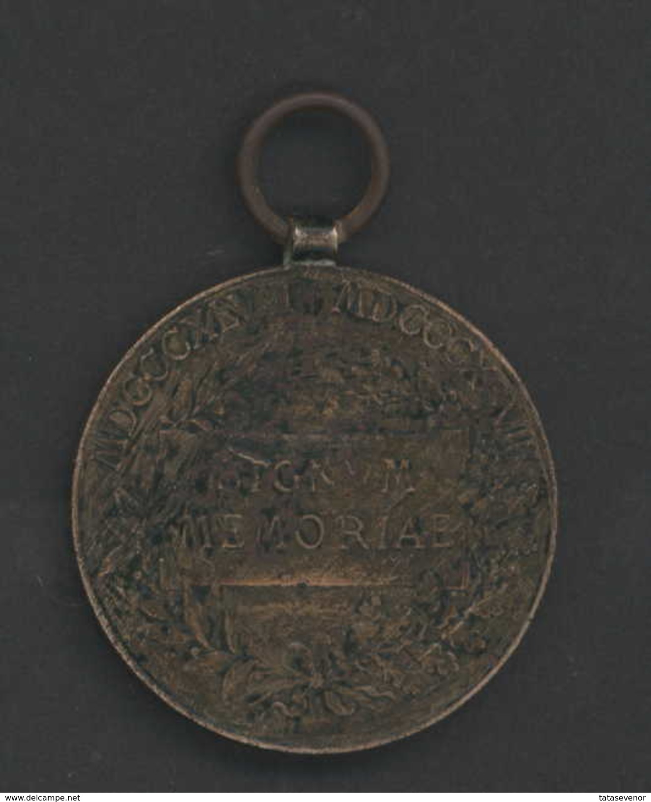 Austria Hungary Franz Joseph 1848 -1898 Commemorative Medal Bronze - Autres & Non Classés