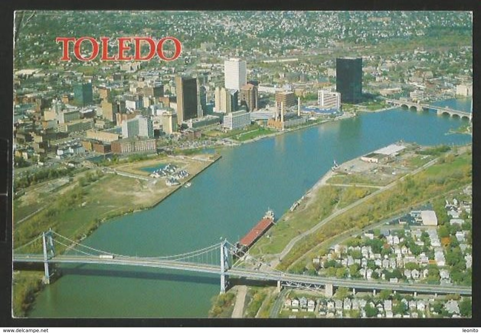 TOLEDO Ohio USA Panorama Glass Capital Of The World 1992 - Toledo