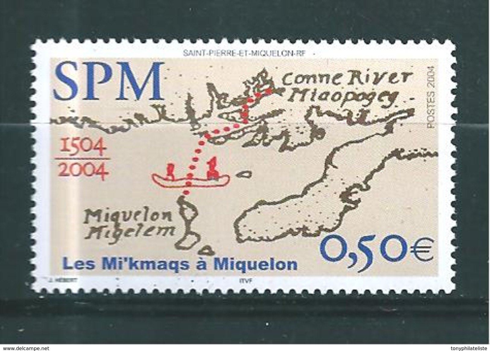 Timbres De St Pierre Et Miquelon  De 2004  N° 818  Neufs ** Parfait - Ungebraucht