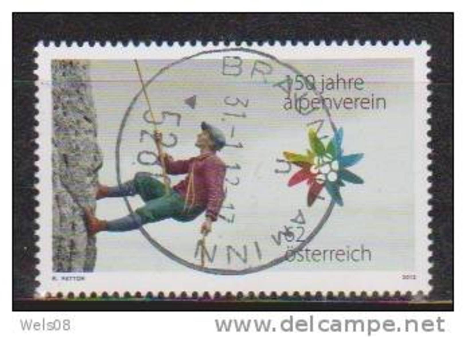 Österreich 2012:   "Alpenverein" Gestempelt (siehe Scan/Foto) - Gebraucht
