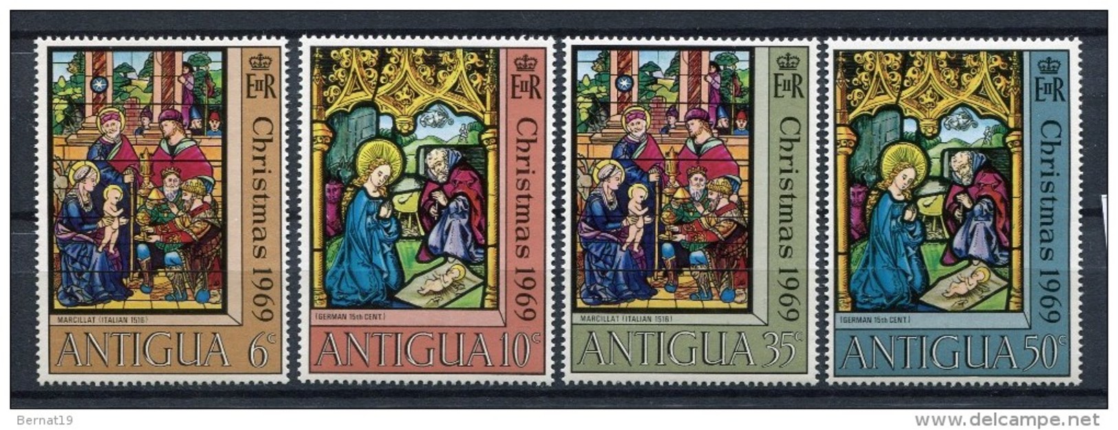 Antigua 1969. Yvert 215-18 ** MNH - 1960-1981 Autonomie Interne