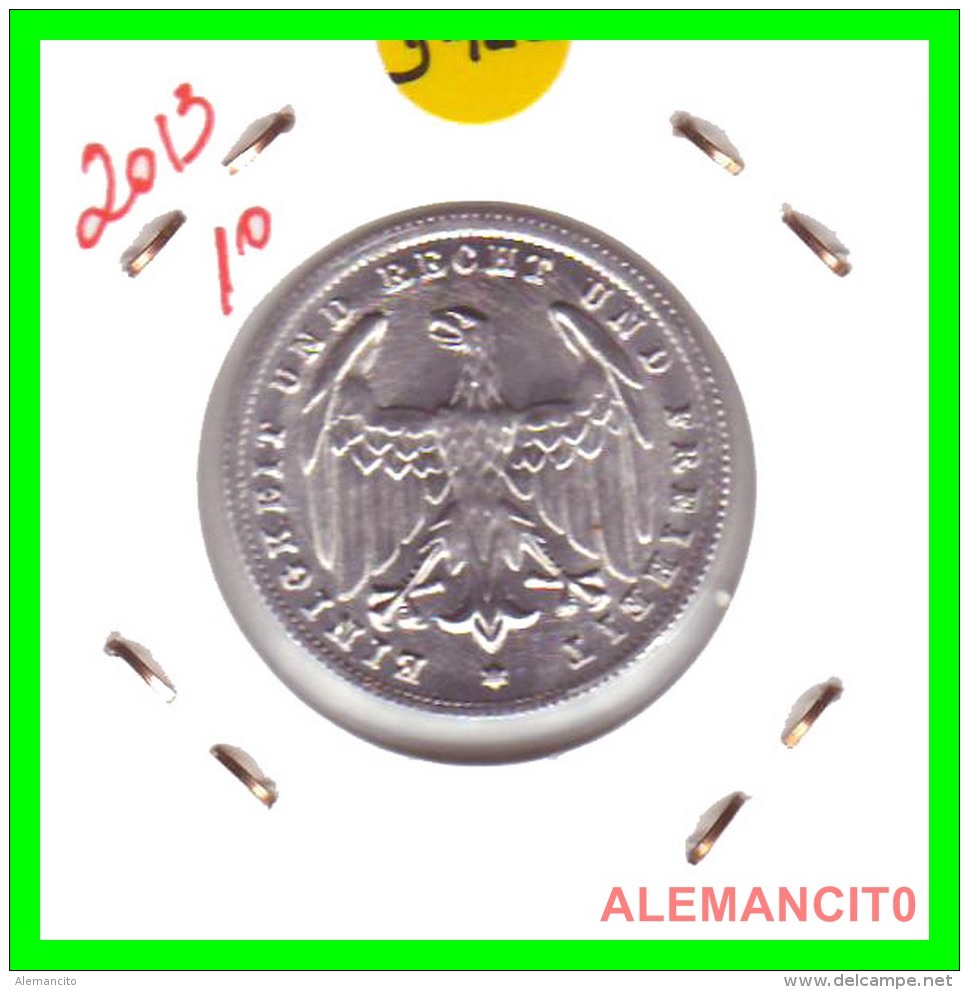 GERMANY - WEIMAR REPUBLIC -  500 Mark  AÑO 1923 -G  Aluminum  DEUTSCHES REICH - 200 & 500 Mark