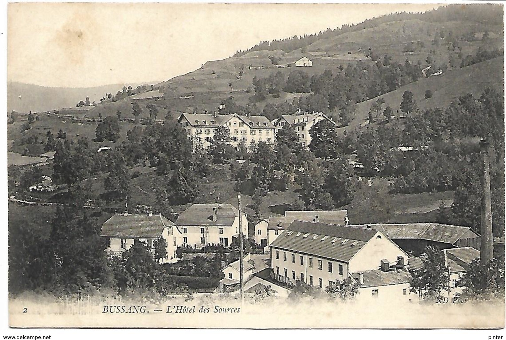 BUSSANG - L'Hôtel Des Sources - Bussang