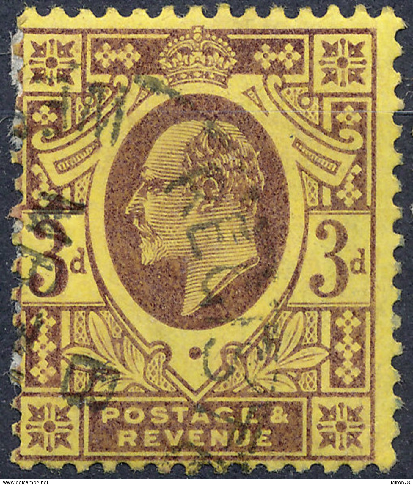 Stamp GB 1902 Used Lot#119 - Oblitérés