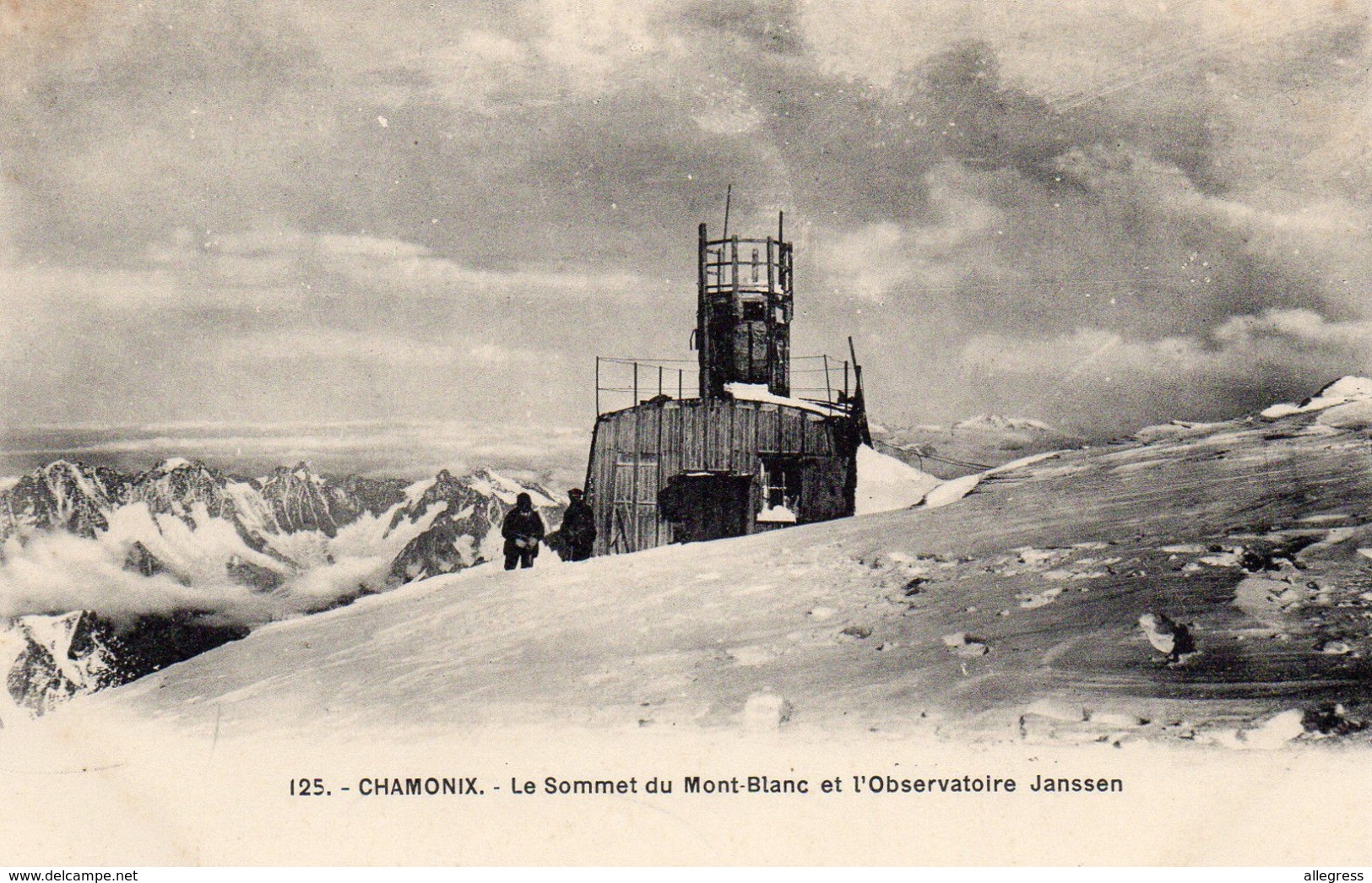 74.MONT-BLANC....CPA...OBSERVATOIRE JANSSEN AU SOMMET DU MT BLANC..........LOT F2659 - Chamonix-Mont-Blanc