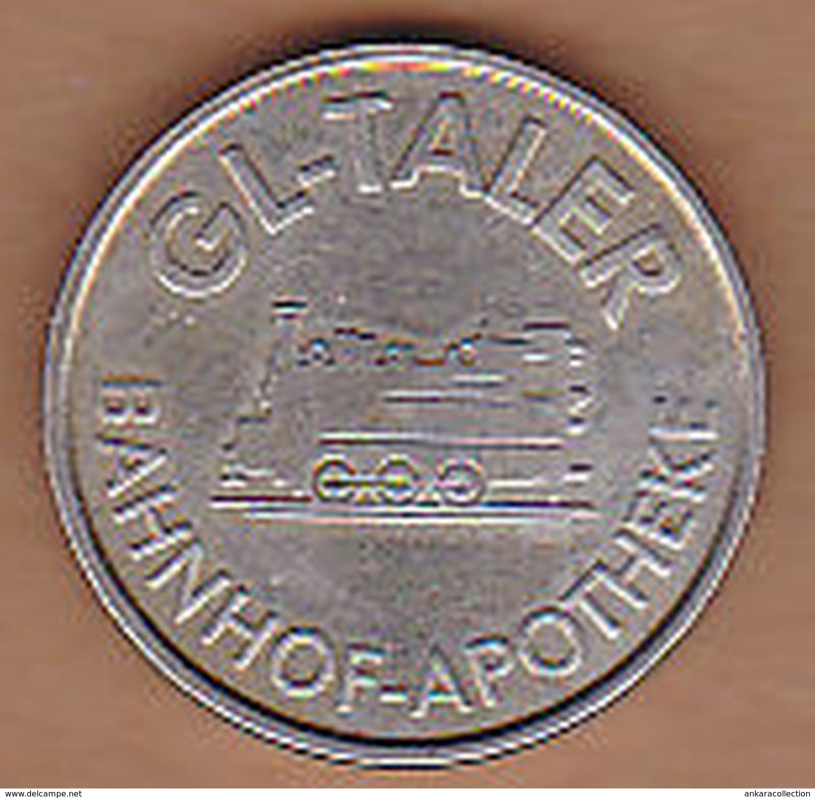 AC -  ELEFANTEN APOTHEKE GL TALER BAHNHOF PHARMACY TOKEN JETON - Monetary/Of Necessity