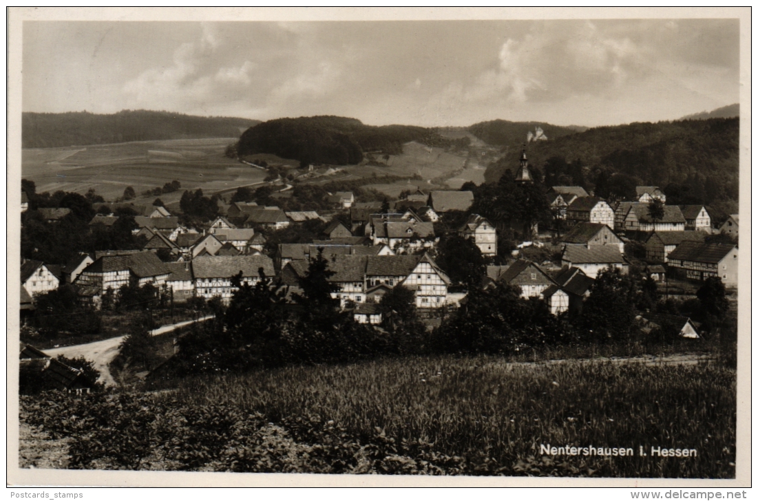 Nentershausen, Gesamtansicht, 1935 - Bad Hersfeld