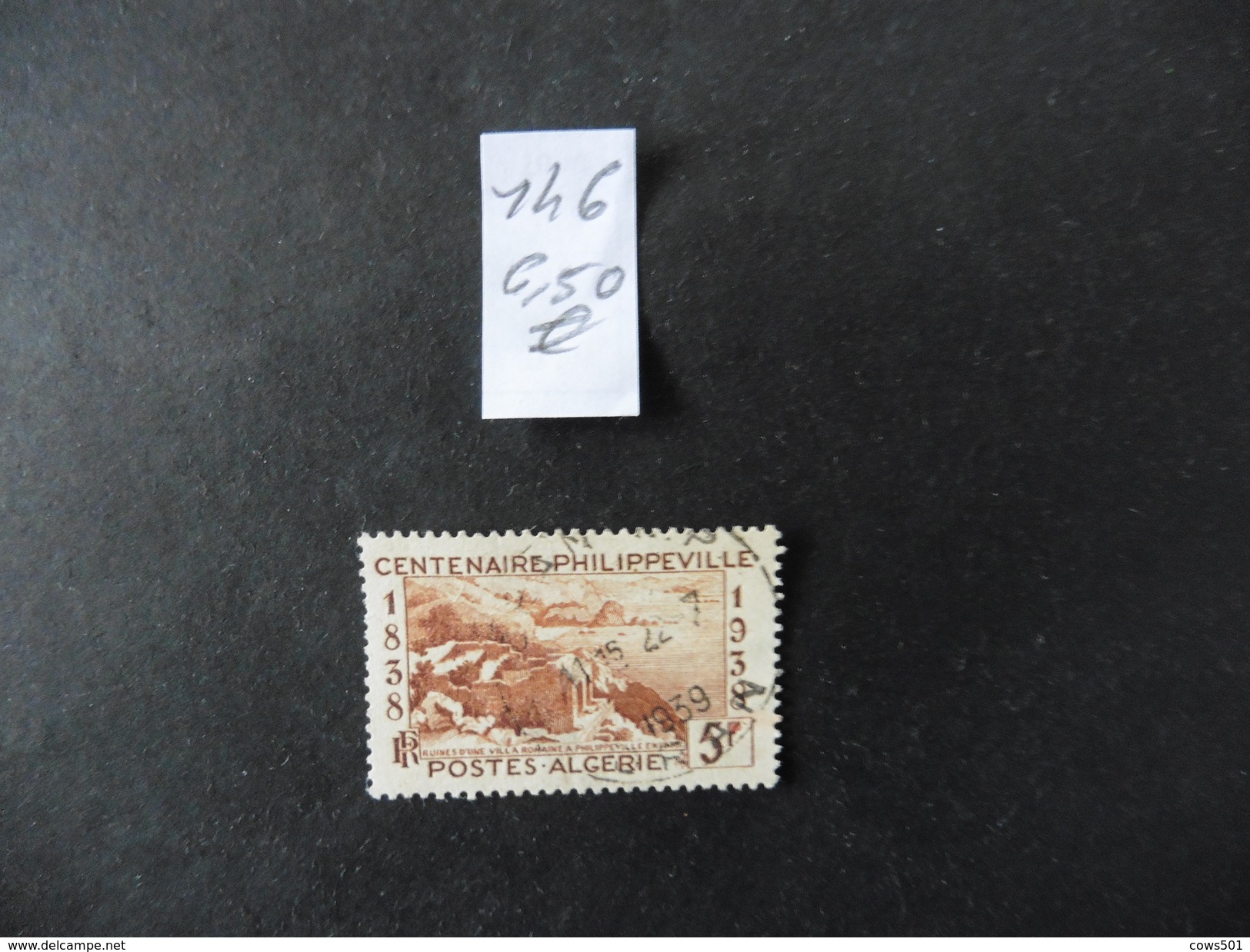 Algérie :timbre N°146 Oblitéré - Collections, Lots & Series