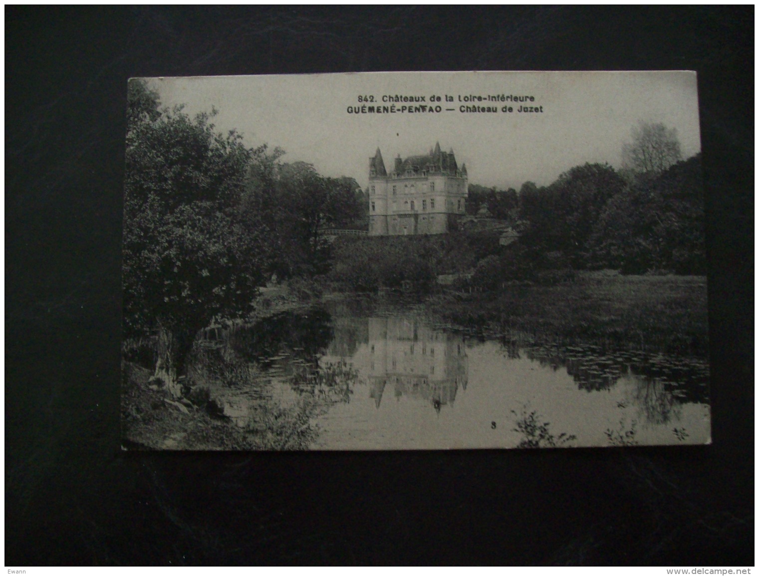 Carte Postale Ancienne De Guéméné-penfao: Château De Juzet - Guémené-Penfao