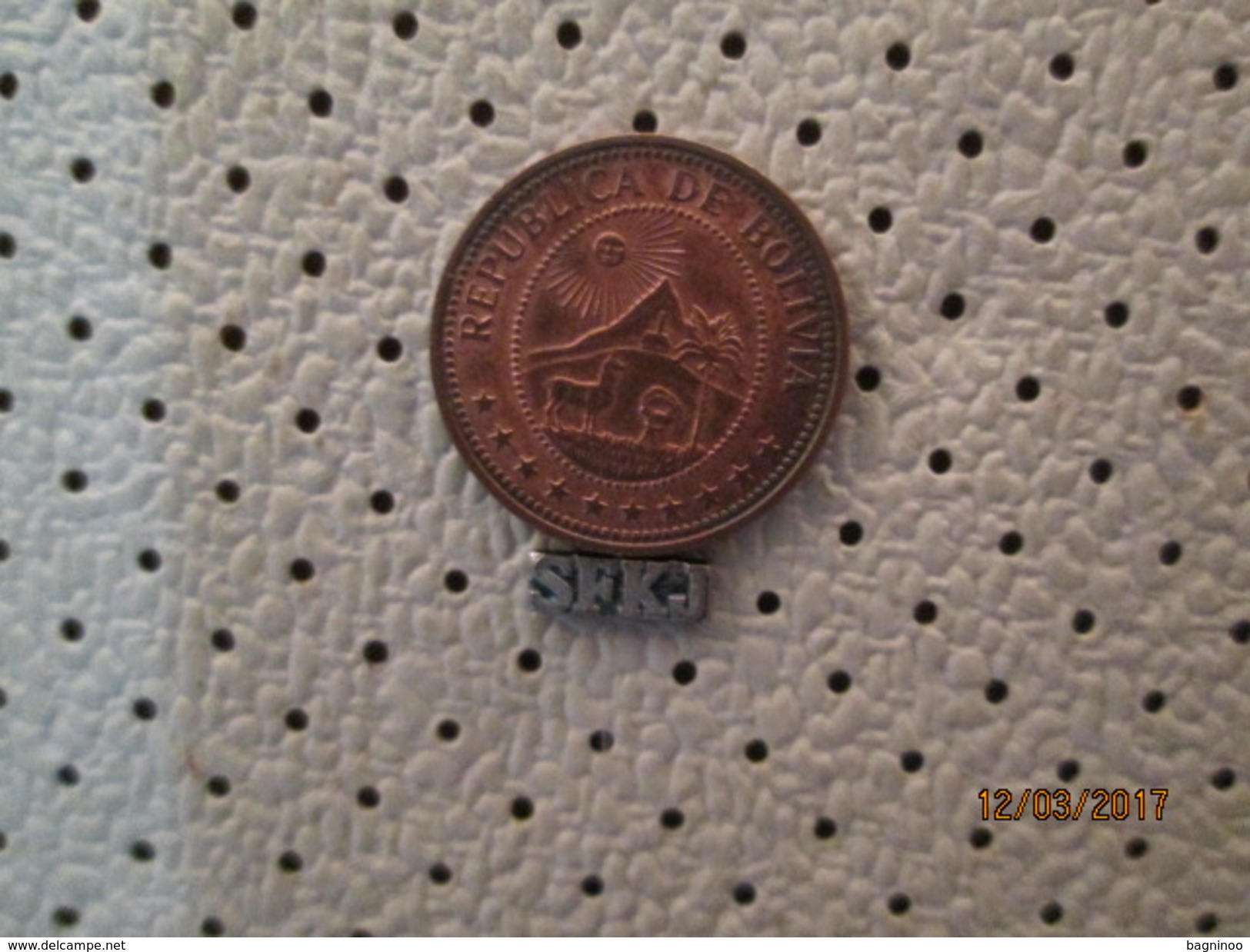 BOLIVIA 10 Centavos 1967 - Bolivia