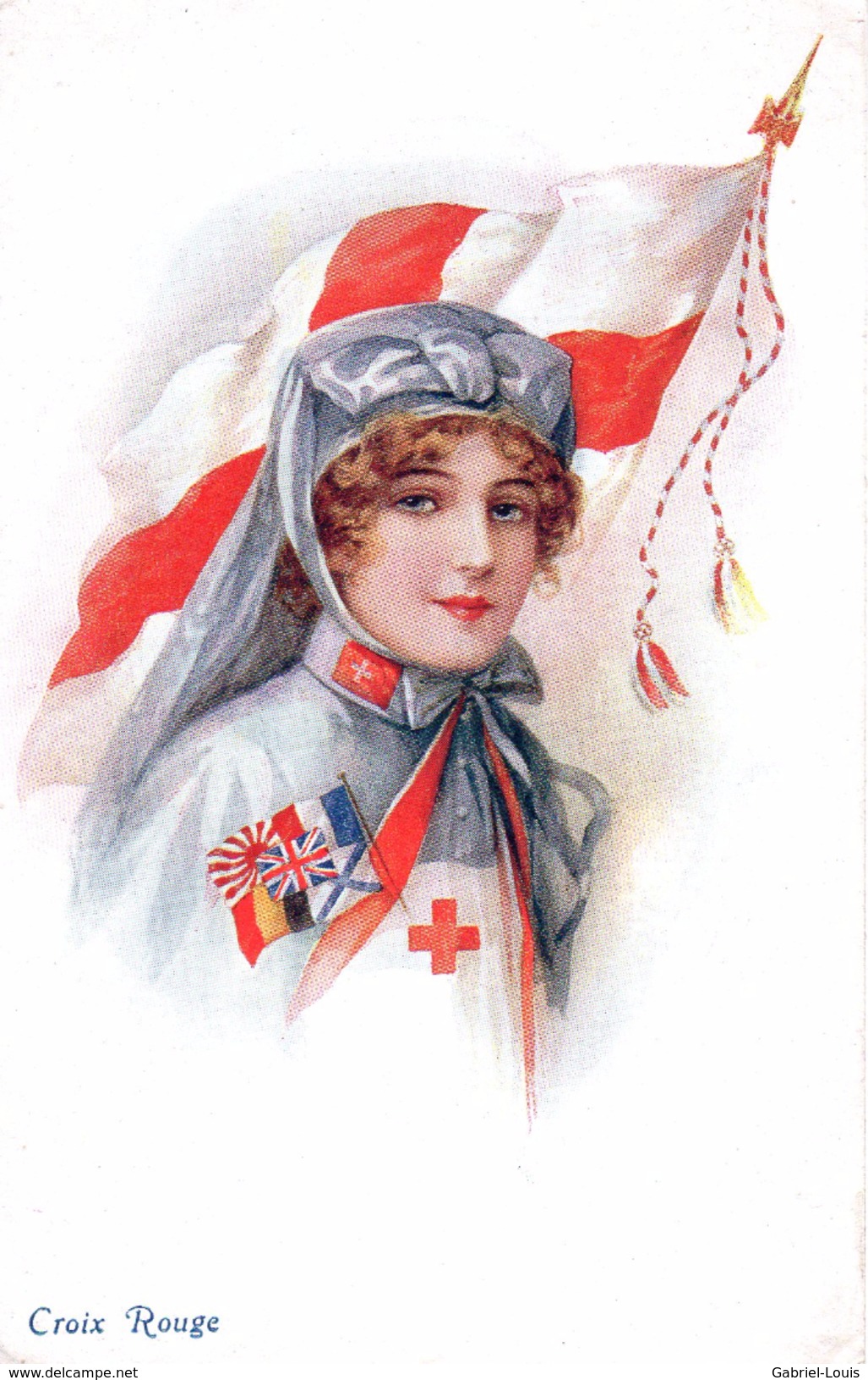 / Nurse / Infirmière / Croix-Rouge / Red-Cross / Soldats / Guerre 14-18 - Health