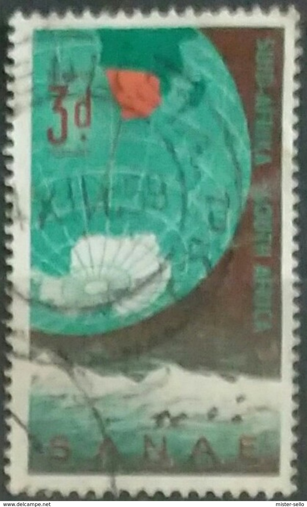 SUDAFRICA - AFRICA DEL SUR 1959 South African National Antarctic Expedition. USAD - USED. - Usados