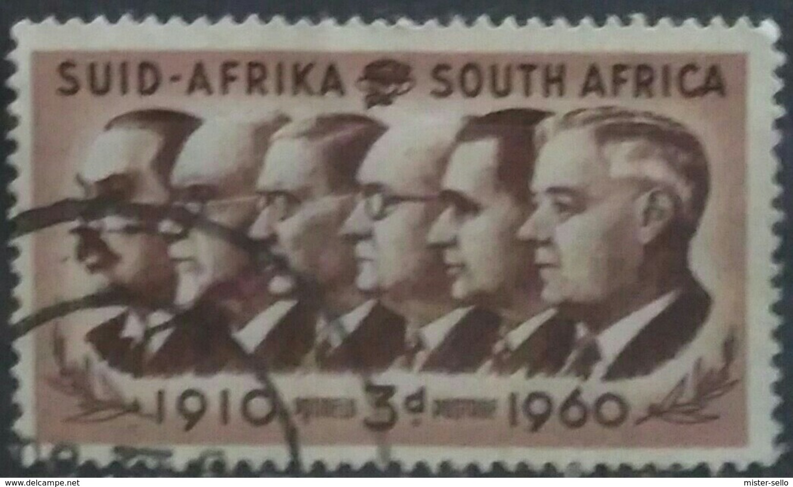 SUDAFRICA - AFRICA DEL SUR 1960 Union Day. USAD - USED. - Gebruikt