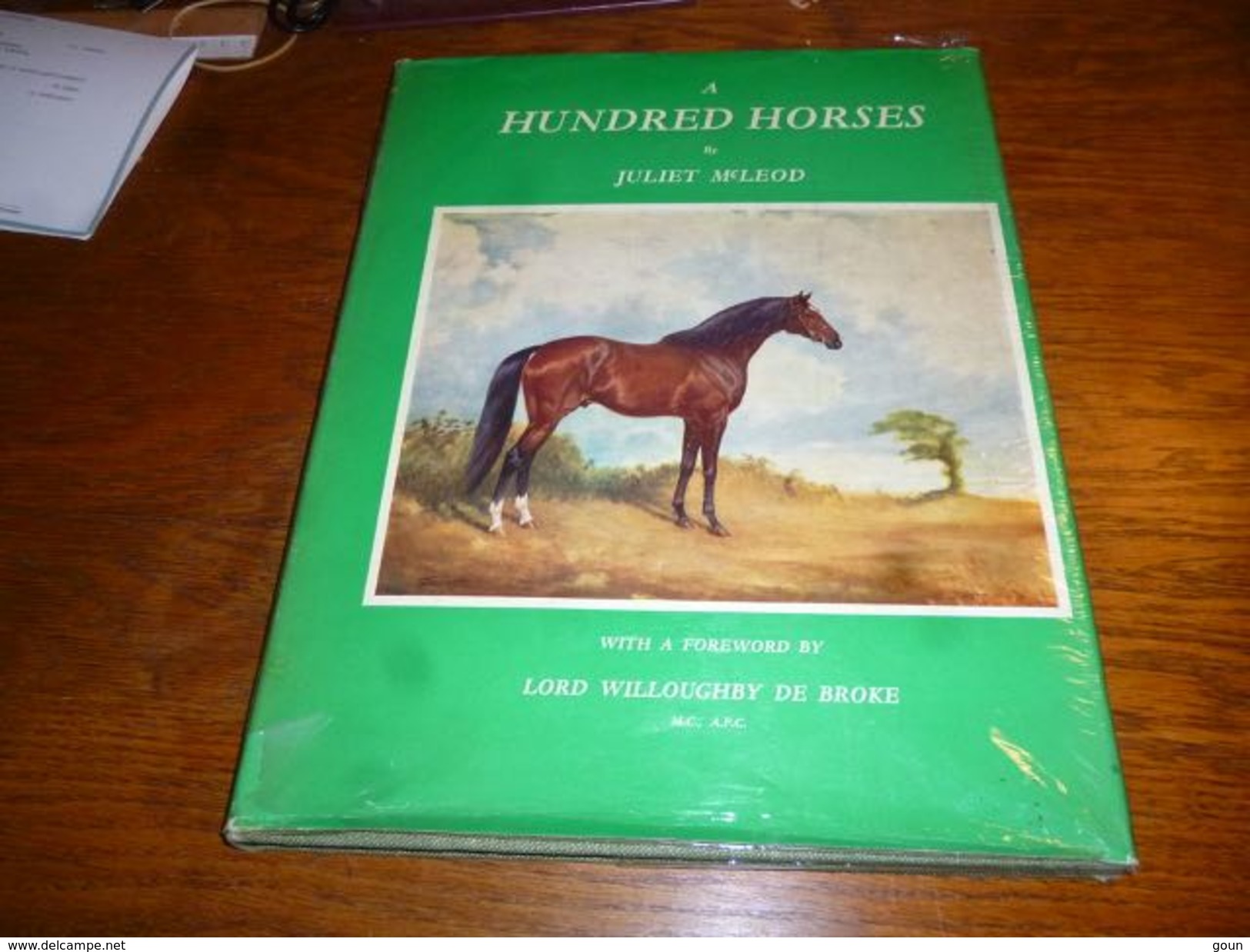 Top Livre A Hundred Horses By Juliet Mc Leod Nombreuses Gravures Dessins Chevaux - Cheval - Kultur