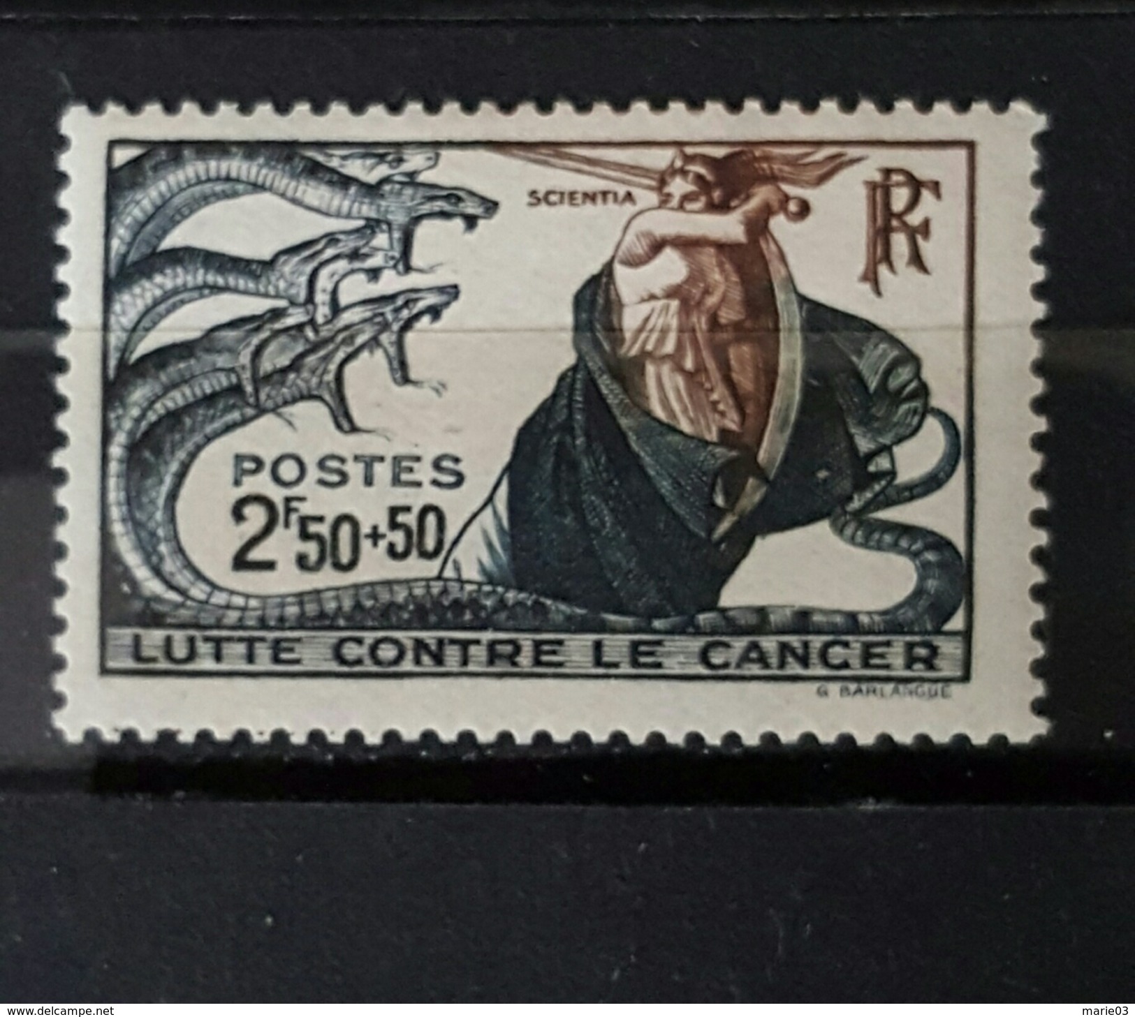YT496 - Lutte Contre Le Cancer - Neuf Charniere - Nuovi