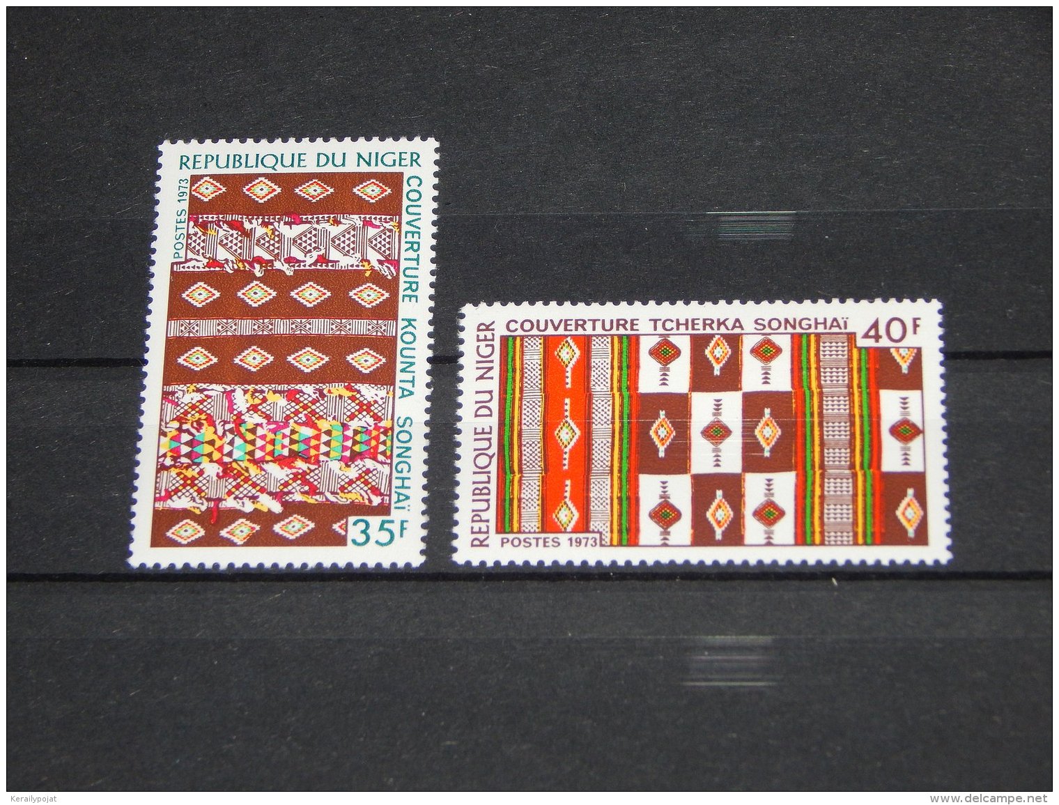 Niger 1973 Weavings MNH__(TH-19116) - Niger (1960-...)