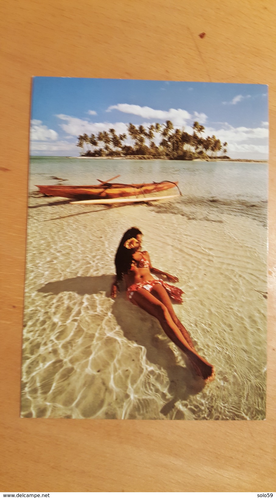 BEAUTE DES ILES Carte Postale Neuve Années 70 Très Bon état Dos Partagé - Polynésie Française