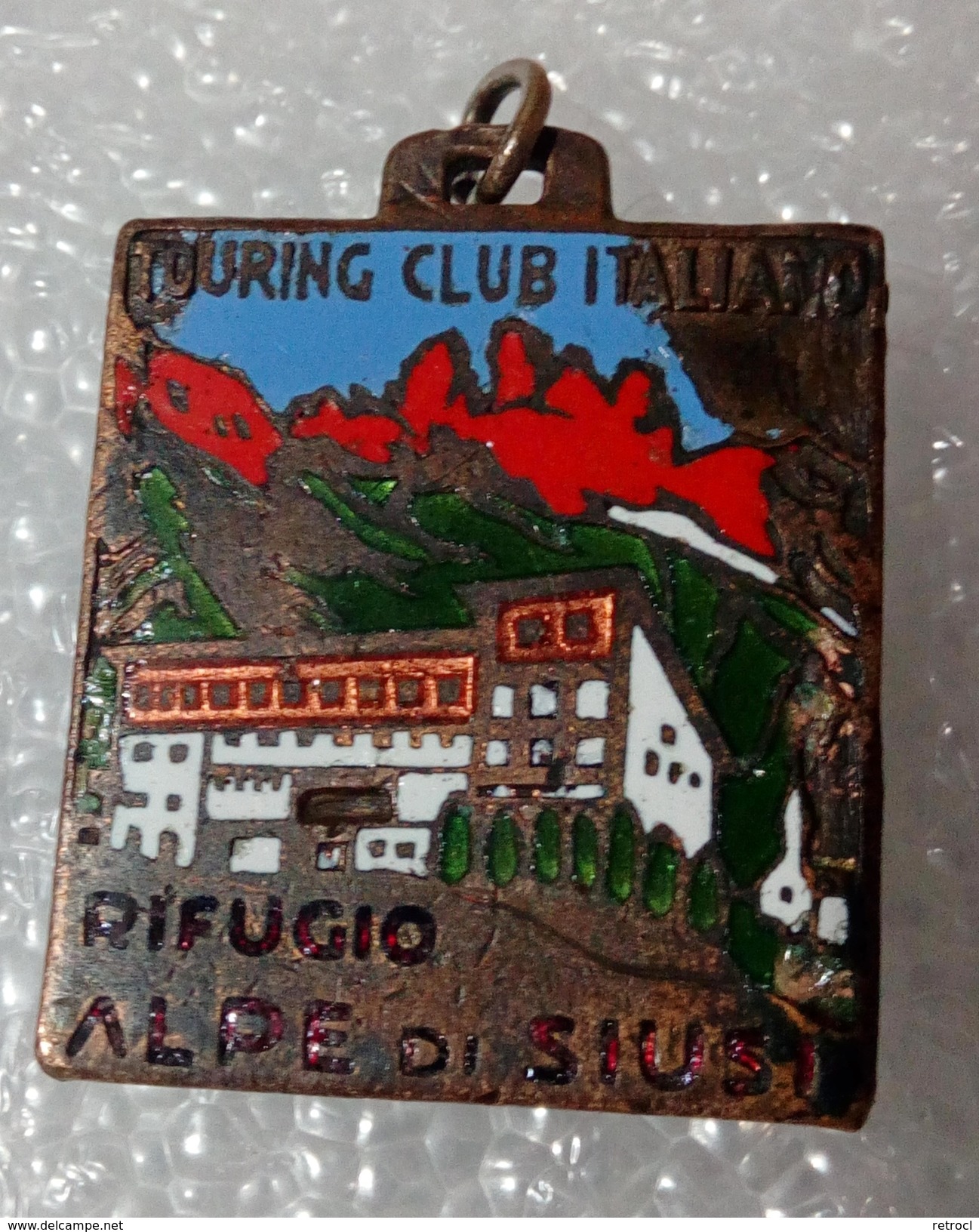 Madaglia Madonna Della Montagna - Touring Club Italiano Rifugio Alpe Di Siusi - Professionnels/De Société