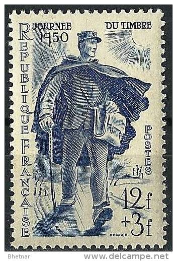 FR YT 863 " Journée Du Timbre " 1950 Neuf* - Unused Stamps