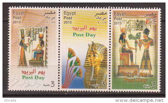 EGYPTE   2013              N.   2123 / 2125                    COTE  8 € 40 - Neufs