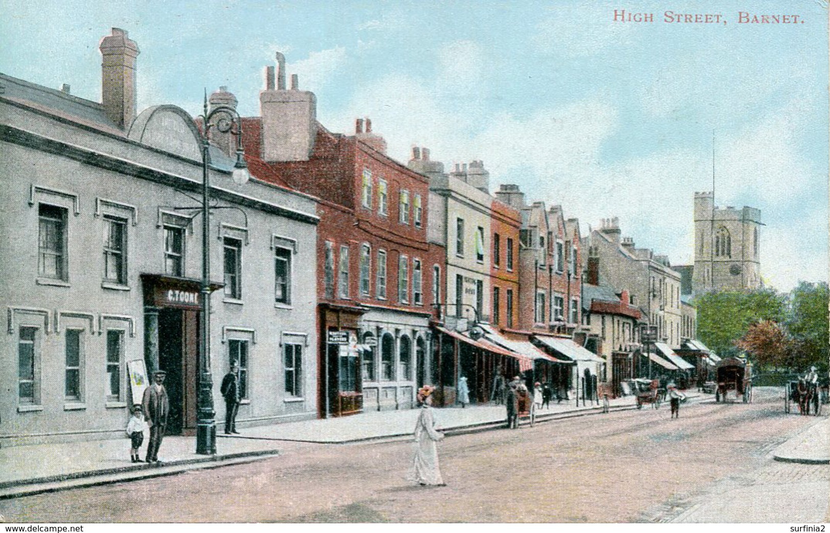 LONDON - BARNET HIGH STREET 1906  Lo1125 - London Suburbs